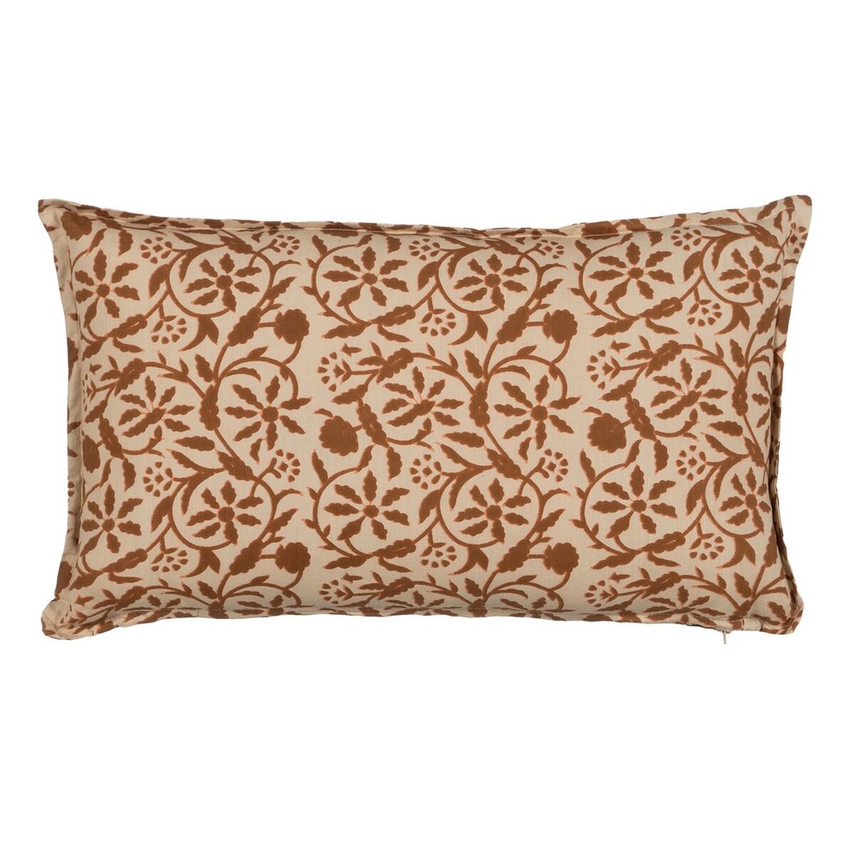Kussen Katoen Bruin Beige 50 x 30 cm